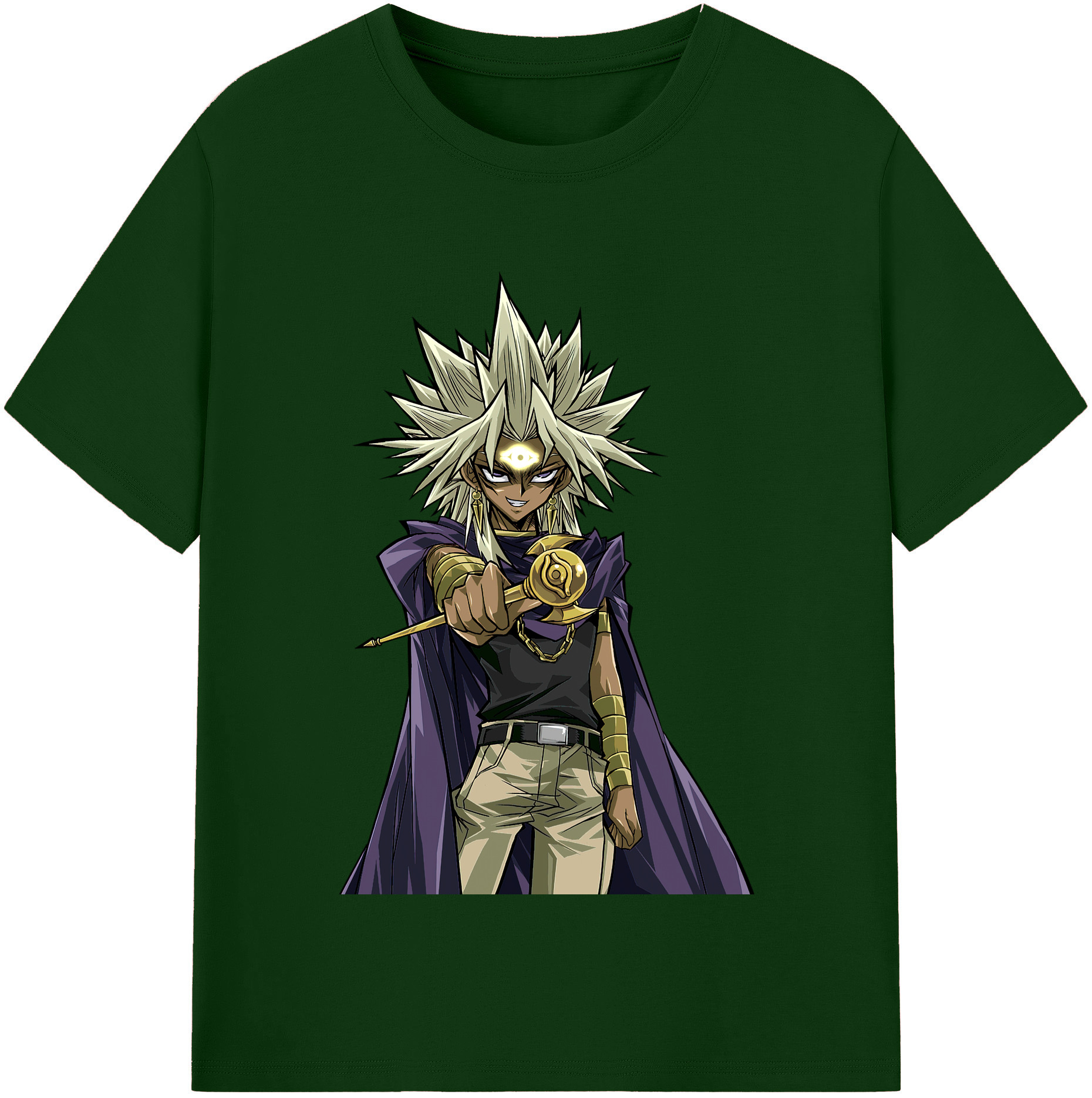 （画像用） 遊☆戯☆王 Yu-Gi-Oh! 綿100％半袖Tシャツ（フロントプリント）